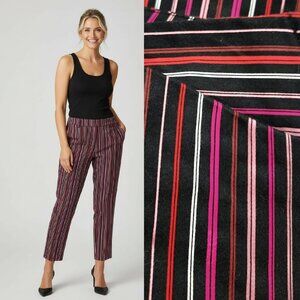 Vtg Y2K striped cropped slacks - Candela brand